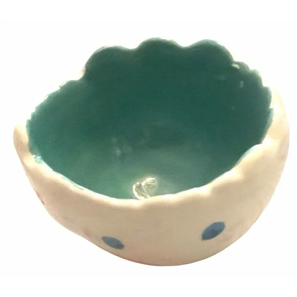Cracked Egg Cup With Duck Feet Easter Whimsical Farmhouse Decor Trinkets 3421-45